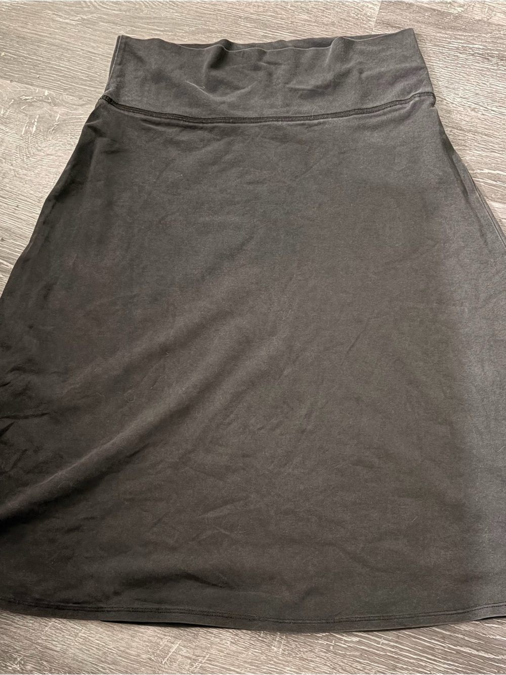 Women’s Black A-Line Skirt with Comfort Waistband